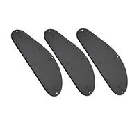 LAPYAPPE 3pcs Bass Guitar Pickguard Back Cover Plastic Single Layer Tremolo Cavity Plate Precise Fit for Bass Guitars Enhances Sound Quality for Stage Use