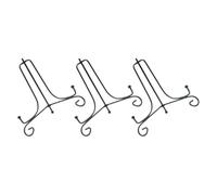 LAPYAPPE 3pcs Iron Plate Display Stand Multi-Functional Storage Rack with Elegant and Modern Design for Wedding and Home Use