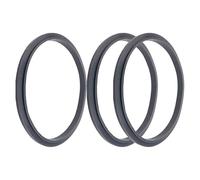 LAPYAPPE 3pcs Silicone Bottle Gasket for Juicer and Jar, Smoothie Maker Seal with Airtight Connection and Stabilizing Function, Replacement Blender Accessory for Kitchen Appliances