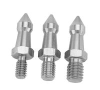 LAPYAPPE 3Pcs Stainless Steel Glide Tack Replacement Spikes for Tripods and Monopods Compatible with Gitzo Durable and Practical Fixing Accessories for Outdoor Use