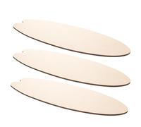 LAPYAPPE 3pcs Surfboard Plaque Wooden Surfboard 17.68x6.29x0.16in Hanging Decoration Fun and Creative Style Summer Beach