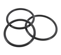 LAPYAPPE 3pcs Tibetan Singing Bowl Rubber Rings Set Crystal Sound Bowl Cushions with Large and Small O-rings for Buddhist Ritual Instruments and Music Accessories