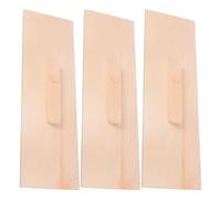 LAPYAPPE 3pcs Wooden Soap Box Lid Rectangular Shape for DIY Supplies and Handmade Soap Mold, Wood Material Ensuring Smooth Surfaces with Versatile Application in DIY Crafting