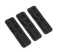 LAPYAPPE 3Set Silicone Laptop Port Cover Protective Stopper for USB Charging Ports Easy to Install Clean Dust and Moisture Resistant Compatible with Pro
