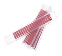 LAPYAPPE 48pcs Carpenter Pencil Leads Tracer Build Lead Replacement for Deep Hole Construction Red Crayon Not Easy to Break Sturdy Woodworking Marking Crafts Random Color