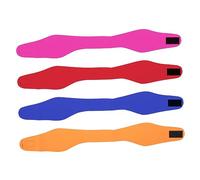 LAPYAPPE 4pcs Adjustable Swim Ear Band Breathable Headband for Swimming Bathing Water Sports Comfortable Ear Covers for Adults Teens for Pool Beach Lake Activities