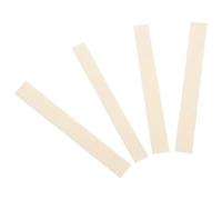 LAPYAPPE 4pcs Clarinet Felt Strip Replacement White Felt Instrument Keys with Self-adhesive Backing Reduces Friction and Noise for Musical Instruments