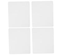 LAPYAPPE 4Pcs Sublimation Mouse Pad Blanks for Gaming Office Use Surface for Accurate Tracking Comfortable and Tear Resistant for DIY Printing and Personalization