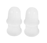 LAPYAPPE 4pcs Transparent Silicone Vacuum Cupping Cups Manual Twist Top Portable Cupping Massager for Neck Back Waist Massage Fire Suction Therapy Device