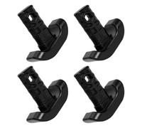LAPYAPPE 4pcs Walker Ski Glides for Elderly Lightweight Mobility Aid Sliders with Non-Scratch Floor Protection Rounded Edges Cushioned Shock Absorption Compatible with Ez Able
