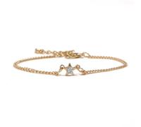 LAPYAPPE 5pcs Cupid's Arrow Bracelets Anklets Set for Women Adjustable Golden Beach Anklet Foot Jewelry Stylish Arrow Design for Birthday Parties