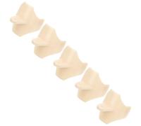 LAPYAPPE 5pcs Plastic Clarinet Thumb Rest Finger Cushion Pads for Descant Clarinet Universal Finger Cover Accessories for Music Playing