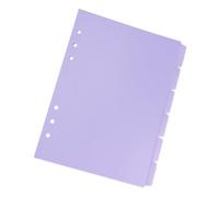 LAPYAPPE 6Pcs Colored Binder Dividers for Loose Leaf Notebooks with Writable Tabs Bright Pastel Index Inserts for Document Organization and Quick Reference Compatible with Binders Personal