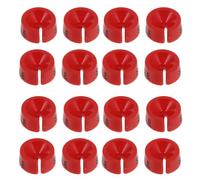 LAPYAPPE 80pcs Red Clothes Clips for Hanging Clothes Plastic Material and Secure Fit for 2-3mm Wire Diameter, for Closet Organization and Retail Stores