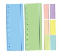 LAPYAPPE 8PCS Dyslexia Reading Tools for Guided Reading Highlight Strips Rulers for Classroom Tracking Coloured Aids for Enhanced Focus and Comprehension