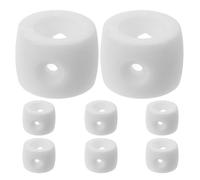 LAPYAPPE 8pcs Foosball Table Replacement Parts Plastic Rod Positioner Rings Foosball Rod Stopper Accessories for Tabletop Soccer Games Indoor Football Machine