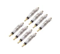 LAPYAPPE 8pcs Presta Valve Core Silver for Road Bike Tyres Tubeless Tire Stem Core Replacement Suitable for Mountain and Xc Cycling