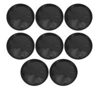 LAPYAPPE 8pcs Round Concrete Stepping Stone Molds for Garden Path and Patio Walkways, Plastic Reusable Paver Mold with Deformation Proof Design, 11.8' Diameter, for Landscaping