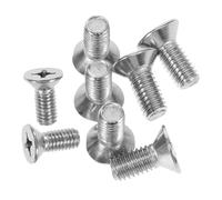 LAPYAPPE 8pcs Stainless Steel Brake Disc Screws 93600-06014-0h Front Axle Rotor Bolts Compatible with Honda Car Brake Rotor Installation Screws for Vehicle Replacement