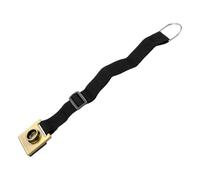 LAPYAPPE Adjustable Cello Endpin Stopper Non-slip Mat with Thick Foam Pad and Wide Strap 15.13x3.05x3.05in Foldable Instrument Pad for Performance and Practice on Cello Stands and Chair