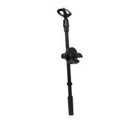 LAPYAPPE Adjustable Height Metal Microphone Boom Arm Suspension Stand with Support Rod and Clamp Desk Mount for Studio Recording Voice-over Gaming and Home Office Use