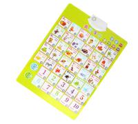 LAPYAPPE Alphabet Talking Poster Interactive Educational Toys for Boys and Girls Single-Sided Phonetic Chart for Early Learning for Home and Classroom Use