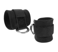 LAPYAPPE Ankle Straps for Cable Machines Wear-resistant Nylon and Metal Material 2pcs with Buckle Design Easy to Take off Fitness Cable Machine Ankle Belts for Indoor and Outdoor Leg