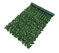 LAPYAPPE Artificial Trellis with Green Plastic Leaves for Garden and Balcony Decorative Fence, Practical and User Protection Simulated Green Plant Wall Panel for Outdoor Privacy