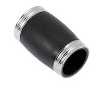 LAPYAPPE Bakelite Clarinet Tuning Tube Two Section Treble Pitch Barrel for B Flat C Key Smooth Instrument Accessory for Professionals Beginners Students