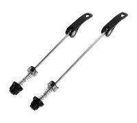 LAPYAPPE Bike Quick Release Skewer Set with Versatile Compatibility and Enhanced Riding Efficiency 2pcs Iron Material Cycling Wheel Parts Replacement for Mountain Bike Front Wheel