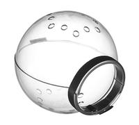 LAPYAPPE Breathable Cat Collar with No Sense of Protective Head Cover with Sticky Fastener, Easy to Operate Abs Material White Decorative Collar for Outdoor Use