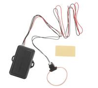 LAPYAPPE Car One-click Start Bypass Key Release Module with Chip Key Compatibility Black Abs Induction Coil Remote Control for Vehicle Anti-theft System