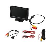 LAPYAPPE Car Rear View Monitor and Reversing Camera Durable Auto Reversing Display for Trucks and Cars Essential Parking Assist Tool