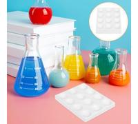 LAPYAPPE Ceramic Porcelain Spot Plate Reaction Board 12 Holes White for Chemical Testing Laboratory Experiments Science Microplate