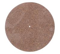 LAPYAPPE Cork Record Mat Vinyl Turntable Pad No Groove Anti-vibration Protective Cushion for Phonograph Home Disc Mat Scratch Reduction
