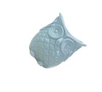 LAPYAPPE Creative Owl Shaped Succulent Pot Ceramic Planter for Indoor Succulents and Cactus with Fine Craftsmanship, Blue Colour, Suitable for Home Or Office Decoration