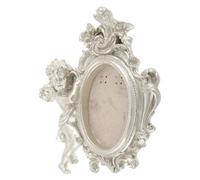 LAPYAPPE Cute Angel Photo Ornament Figurine Victorian Style Resin Decorative Piece for Living Room Bedroom and Photography Props Memory Photo Holder Artistic Flair