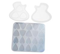 LAPYAPPE DIY Guitar Pick Making Mold Silicone Resin Casting Mold for Handicrafts - Non-Stick Flexible Craft Supply Craftsmanship for Guitar Players