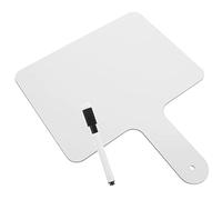 LAPYAPPE Double Sided Dry Erase Paddle Board with Marker Portable Handheld Whiteboards for Classroom Games Quick Response Writing Lightweight and Easy to Carry
