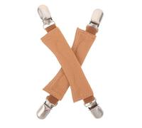 LAPYAPPE Elastic Heel Strap for Sandals and Clogs with Anti-slip Duckbill Clip, Detachable Elastic Shoe Retainer Band Made of Pu and Metal, for Relaxing a Café or Rainy Days