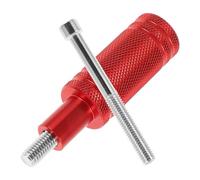 LAPYAPPE Electric Scooter Front Mudguard Bracket Red Aluminum Alloy Motorcycle Spotlight Mount Holder Modified Light Fixing Frame for Motorbike Accessories