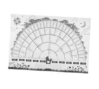 LAPYAPPE Fillable Family Tree Chart Canvas Poster Blank Genealogy Diagram for Home Decor and Personal History Recording Family Research and Living Display