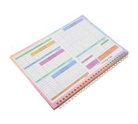 LAPYAPPE Financial Tracker Ledger Book Undated Weekly Daily Expense Notebook Budget Organizer for Household Cash Management Income and Spending Log Book