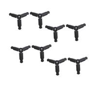 LAPYAPPE Foldable Broadcast Tripod Portable Abs Material 8pcs with 1/4 Inch Screw Design Camera Holder Supporting Max Load 0.5-1kg Suitable for Traveling and Going near Home