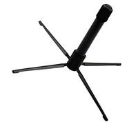 LAPYAPPE Foldable Flute Stand Portable Desktop Clarinet Rack Holder Stable Music Instrument Display for Home Retail and Craft Shows