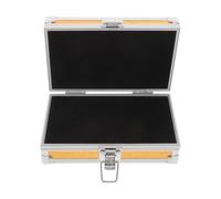 LAPYAPPE Golden Aluminum Alloy Hand Carry Storage Case with Foam Insert