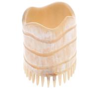 LAPYAPPE Hair Shampoo Brush and Scalp Massager with Comfortable Grip, Plastic Round Design for Safe Use, Fine Workmanship and Mellow Handle Suitable for Relaxing Scalp Massage Assorted