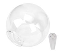 LAPYAPPE Hanging Glass Flower Container Hanging Ornament Hotel Decor Compact Easy to Decorate Wall Vase for Living Room
