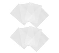 LAPYAPPE Heat Shrink Luminous Sheets with Night Glow Effect 6pcs for DIY Crafting, Translucent Bops Material Not Easy to Deform, for Making Accessories and Keychains