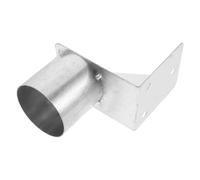 LAPYAPPE Heavy Duty Steel Bracket for Security and Convex Traffic Mirrors, Quick Installation Adjustable Wall Mount for Parking Lots and Driveway Safety, Silver Metal Support for Wide Angle